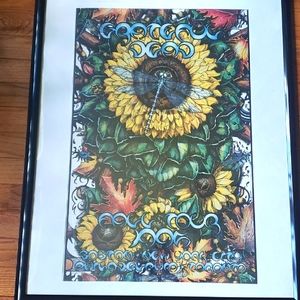 1995 Fall Tour Grateful Dead Poster